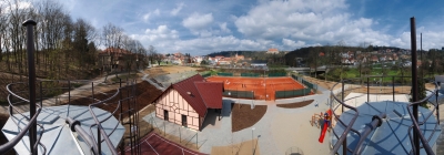 Sezóna v areálu Hájek